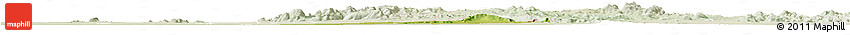 Satellite Horizon Map of Madagali, lighten
