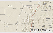 Shaded Relief 3D Map of Michika