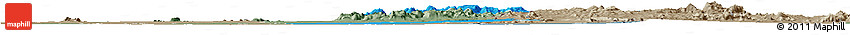 Political Horizon Map of Michika, semi-desaturated