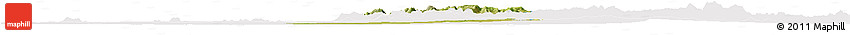 Satellite Horizon Map of Michika, cropped outside