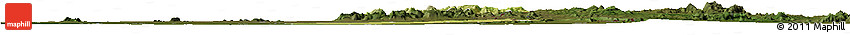 Satellite Horizon Map of Michika, darken