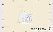 Classic Style Map of Michika, single color outside