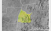 Satellite Map of Michika, desaturated