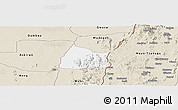 Classic Style Panoramic Map of Michika