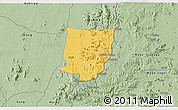 Savanna Style 3D Map of Mubi
