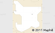 Classic Style Simple Map of Eket