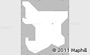 Gray Simple Map of Eket