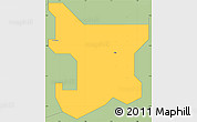 Savanna Style Simple Map of Eket