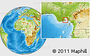 Physical Location Map of Mkpat-En, highlighted parent region