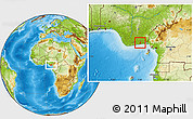 Physical Location Map of Mkpat-En