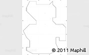 Blank Simple Map of Onna, cropped outside, no labels