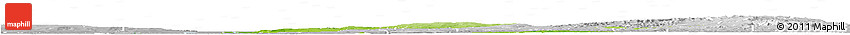 Physical Horizon Map of Anambra, lighten, desaturated