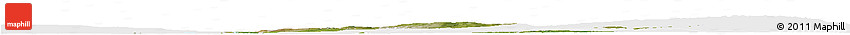 Satellite Horizon Map of Anambra, single color outside
