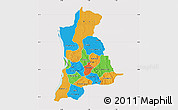 Political Map of Anambra, cropped outside