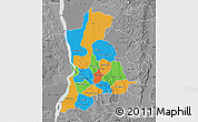 Political Map of Anambra, desaturated