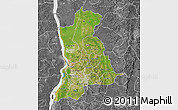 Satellite Map of Anambra, desaturated