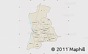 Shaded Relief Map of Anambra, cropped outside