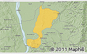 Savanna Style 3D Map of Oyi