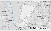 Silver Style 3D Map of Oyi
