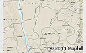 Shaded Relief Map of Oyi