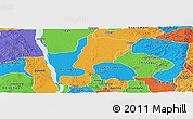 Political Panoramic Map of Oyi