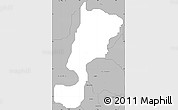 Gray Simple Map of Oyi