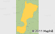 Savanna Style Simple Map of Oyi