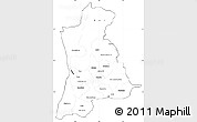 Blank Simple Map of Anambra, cropped outside