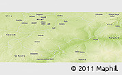 Physical Panoramic Map of Darazo