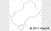 Blank Simple Map of Darazo, cropped outside, no labels
