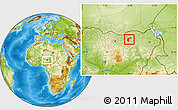 Physical Location Map of Zaki