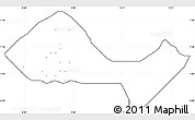 Blank Simple Map of Ushongo, cropped outside, no labels