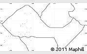 Blank Simple Map of Ushongo, no labels