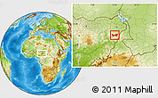 Physical Location Map of Askira/U