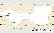 Classic Style Simple Map of Askira/U
