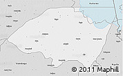 Silver Style 3D Map of Monguno