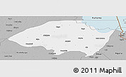 Gray Panoramic Map of Monguno