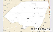 Classic Style Simple Map of Monguno