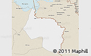 Classic Style 3D Map of Ngala