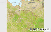 Satellite 3D Map of Ngala