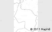 Blank Simple Map of Ngala, no labels