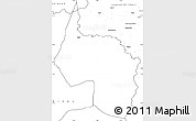 Blank Simple Map of Ngala