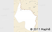 Classic Style Simple Map of Ngala