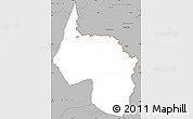 Gray Simple Map of Ngala