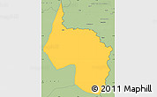 Savanna Style Simple Map of Ngala