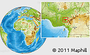 Physical Location Map of Boki
