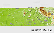 Physical Panoramic Map of Boki
