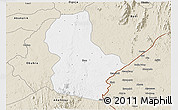 Classic Style 3D Map of Ikom