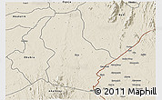 Shaded Relief 3D Map of Ikom