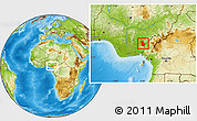 Physical Location Map of Ikom